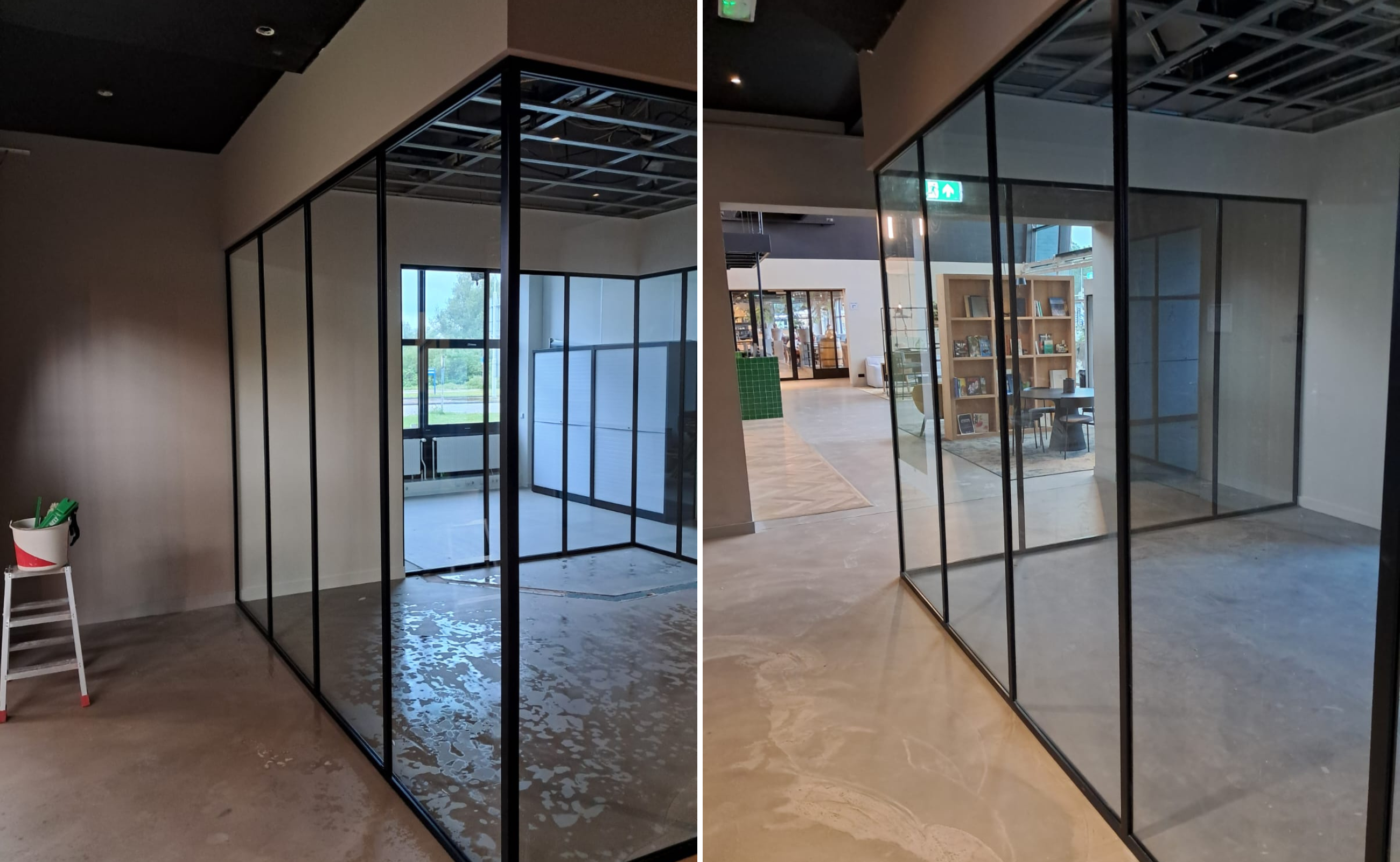 Glasbewassing